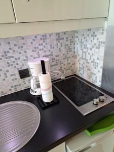 Kuchyň nebo kuchyňský kout v ubytování Sissi's sweethome