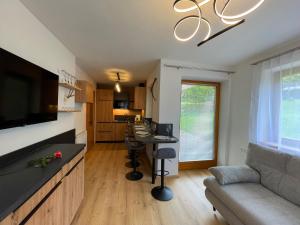 Kuchyň nebo kuchyňský kout v ubytování Vesterberg Apartments in Top Lage - Top Lage