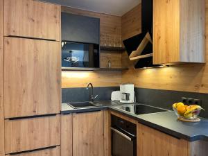 Kuchyň nebo kuchyňský kout v ubytování Vesterberg Apartments in Top Lage - Top Lage