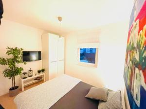 TV a/nebo společenská místnost v ubytování Anapartments2