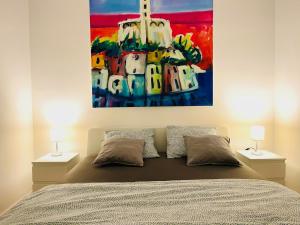 Postel nebo postele na pokoji v ubytování Anapartments2