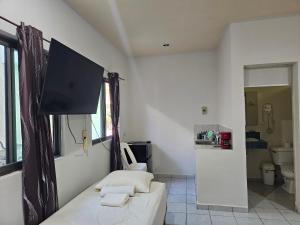 Ванная комната в Hostal El Padrino