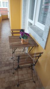Balkón alebo terasa v ubytovaní Apartamento Río Maior