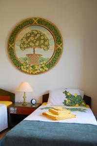 A bed or beds in a room at Seaview Villa