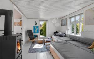 Χώρος καθιστικού στο 2 Bedroom Pet Friendly Home In Samsø