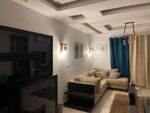 Posezení v ubytování 3bedroom family apartment