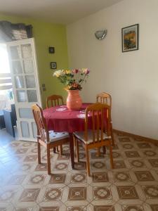 Posezení v ubytování La maison de la plage + 10 fotografií
