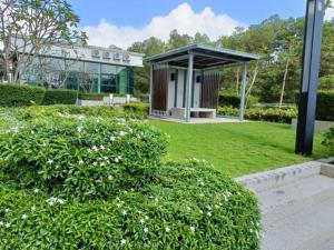 a pavilion in front of a building at Sky Loft Premium Bukit Indah with Garden View & Nflix HBO A30 in Johor Bahru