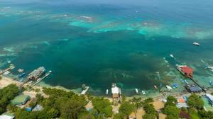 Paesaggio naturale nelle vicinanze della villa