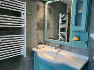 Koupelna v ubytování PortaDelMare deluxe suites
