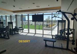 Fitness centrum a/nebo fitness zařízení v ubytování Fully Furnished in 2 Bed in Sobha Creek Vista Reserve, Hosted by Desert City Stays