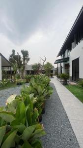 Κήπος έξω από το Trat Tara Boutique Hotel