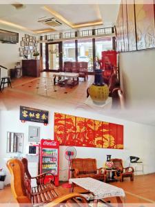 Χώρος καθιστικού στο Inn Residence 18