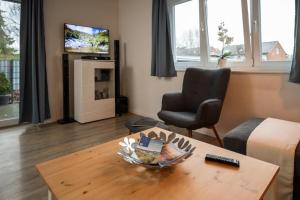 Et tv og/eller underholdning på holiday with beach chair