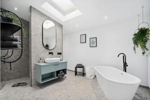 Ein Badezimmer in der Unterkunft ANYTIME - Rohrbach Apartments