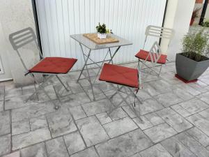 Patio alebo iná vonkajšia časť ubytovania "Les Bambous" studio cosy climatisé au calme de 37 m2 parking gratuit à Argelès sur mer