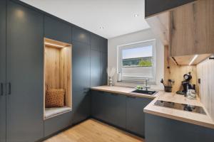 Küche/Küchenzeile in der Unterkunft ANYTIME - Rohrbach Apartments