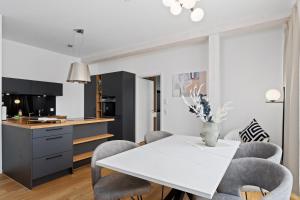 Küche/Küchenzeile in der Unterkunft ANYTIME - Rohrbach Apartments
