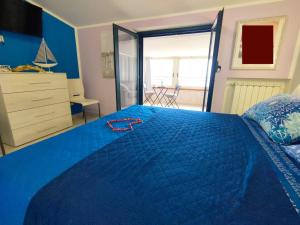 Postel nebo postele na pokoji v ubytování Sognando Agropoli