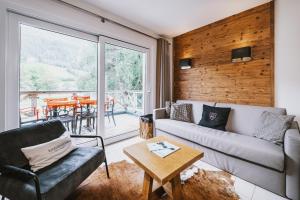 Część wypoczynkowa w obiekcie AvenidA Mountain Lodges Kaprun