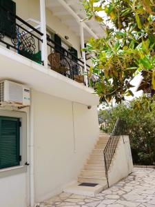 Balkón nebo terasa v ubytování Maresol Lefkada
