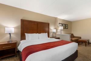 Cama o camas de una habitación en Comfort Inn & Suites Airport