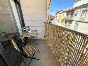 Svalir eða verönd á Apartamentos Los Flamencos