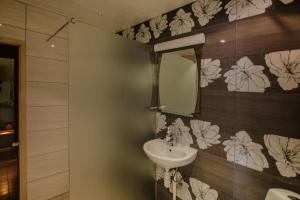Vannituba majutusasutuses Haapsalu Kutsehariduskeskuse hostel