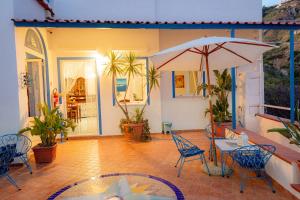 Patio nebo venkovní prostory v ubytování Hotel Casa Adolfo Ischia