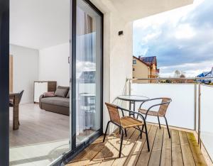 Balkon ili terasa u objektu Malta apartamenty i pokoje