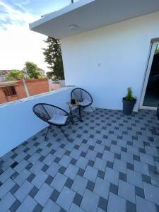 Balkón nebo terasa v ubytování Starigrad Paklenica-Josipa apartmani