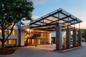 a rendering of a building with a large window at Delta Hotels by Marriott Burlington in Burlington