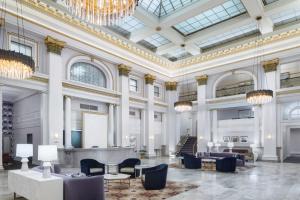 Uma área de estar em The Westin Great Southern Columbus