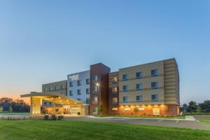 a rendering of a hotel with a building at Fairfield Inn & Suites Franklin in Franklin