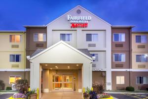 a rendering of the front of a hotel at Fairfield Inn & Suites Canton in North Canton