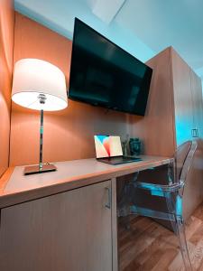 TV/trung tâm giải trí tại Principe Alogna Hotel & SPA