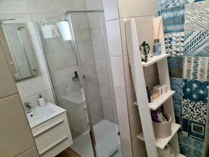 Koupelna v ubytování Apartman Marko