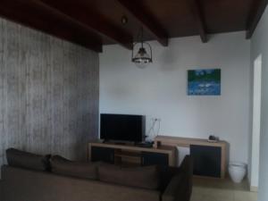 Televízia a/alebo spoločenská miestnosť v ubytovaní Casa Ramos 3