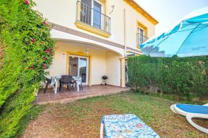 Vonkajšia záhrada v ubytovaní Villa la Giralda