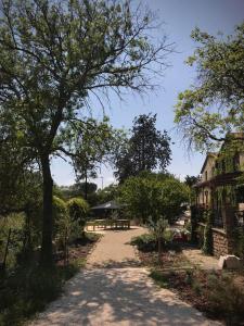 Zahrada ubytování Felix - Maison d'hôtes