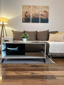 Posezení v ubytování Nirvana Lux Apartman Zlatar