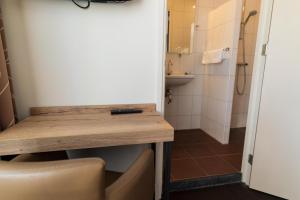 Kuchyň nebo kuchyňský kout v ubytování Hotel de Stoppelberg