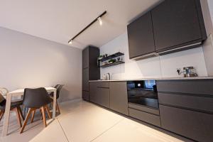 Kuchnia lub aneks kuchenny w obiekcie Exclusive Marina Apartment