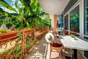 Balkón nebo terasa v ubytování Copacabana Hotel