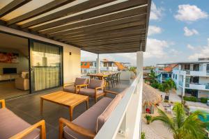 Balkón nebo terasa v ubytování Resort Bonaire