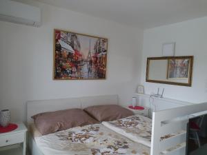 Postel nebo postele na pokoji v ubytování DIAMOND apartmán Eliška