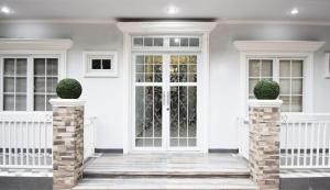 A fachada ou entrada de Nest Residence