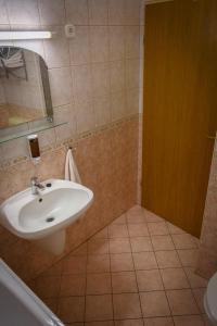 Kúpeľňa v ubytovaní Erika Apartman