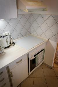 Kuchyňa alebo kuchynka v ubytovaní Erika Apartman