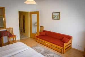 Posteľ alebo postele v izbe v ubytovaní Erika Apartman